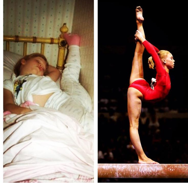 Proof That Gymnasts Do Gymnastics In Their Sleep – Gymnastics Cool Facts